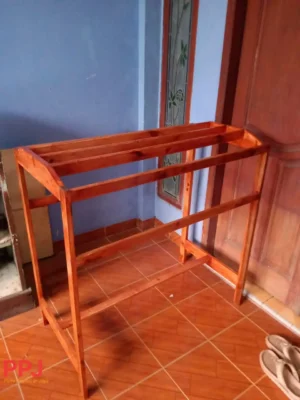 jemuran kayu minimalis